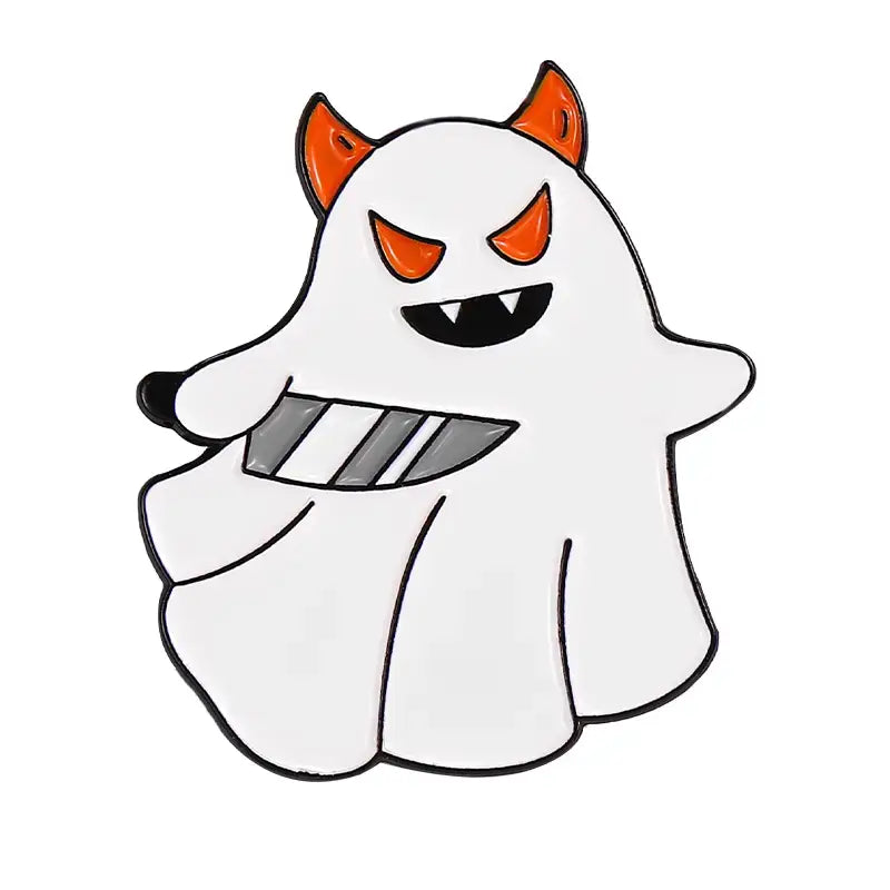 Cartoon Ghost Pin