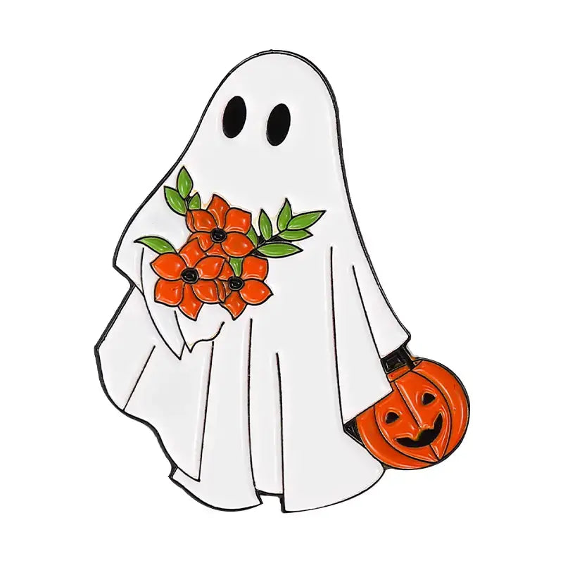 Cartoon Ghost Pin