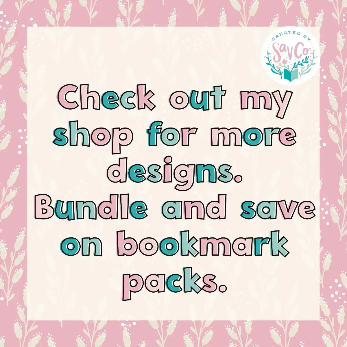 Smutty Book Club Ticket Cute Magnetic Bookmark