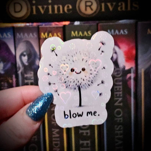 Blow Me Funny Sticker