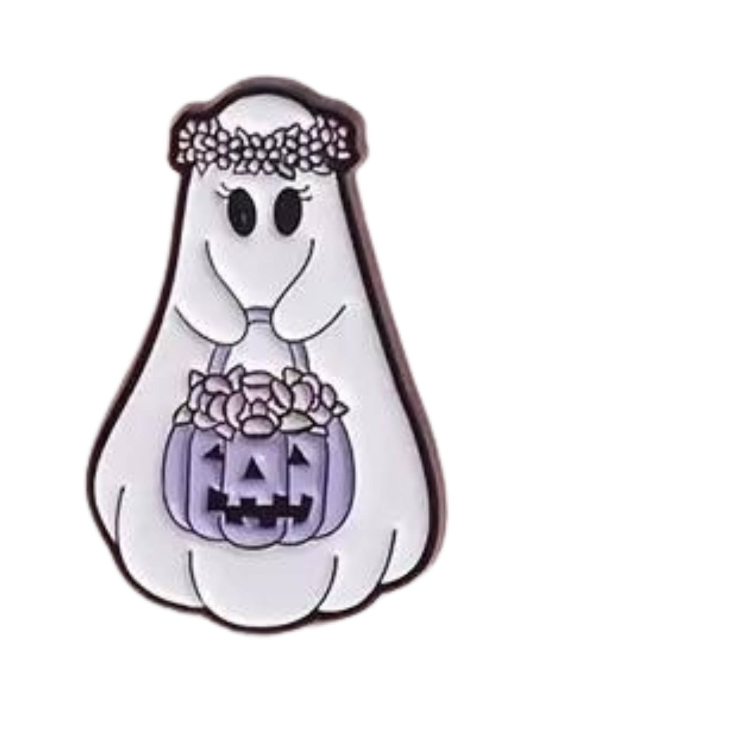 Whimsical Ghost Enamel Pins Collection - Perfect for Retail