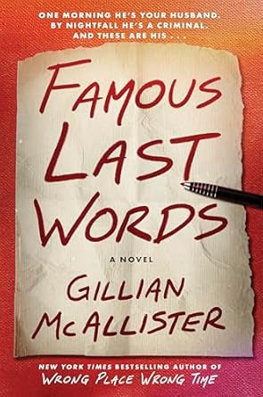 Famous Last Words - Gillian McAllister