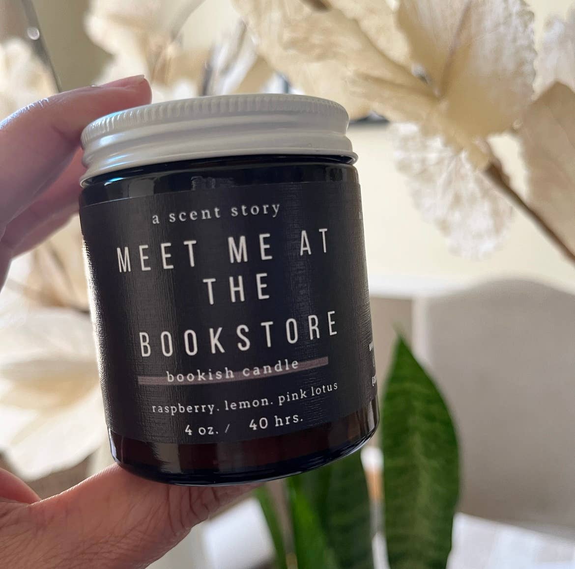 Meet Me at the Bookstore | Bookish Candle