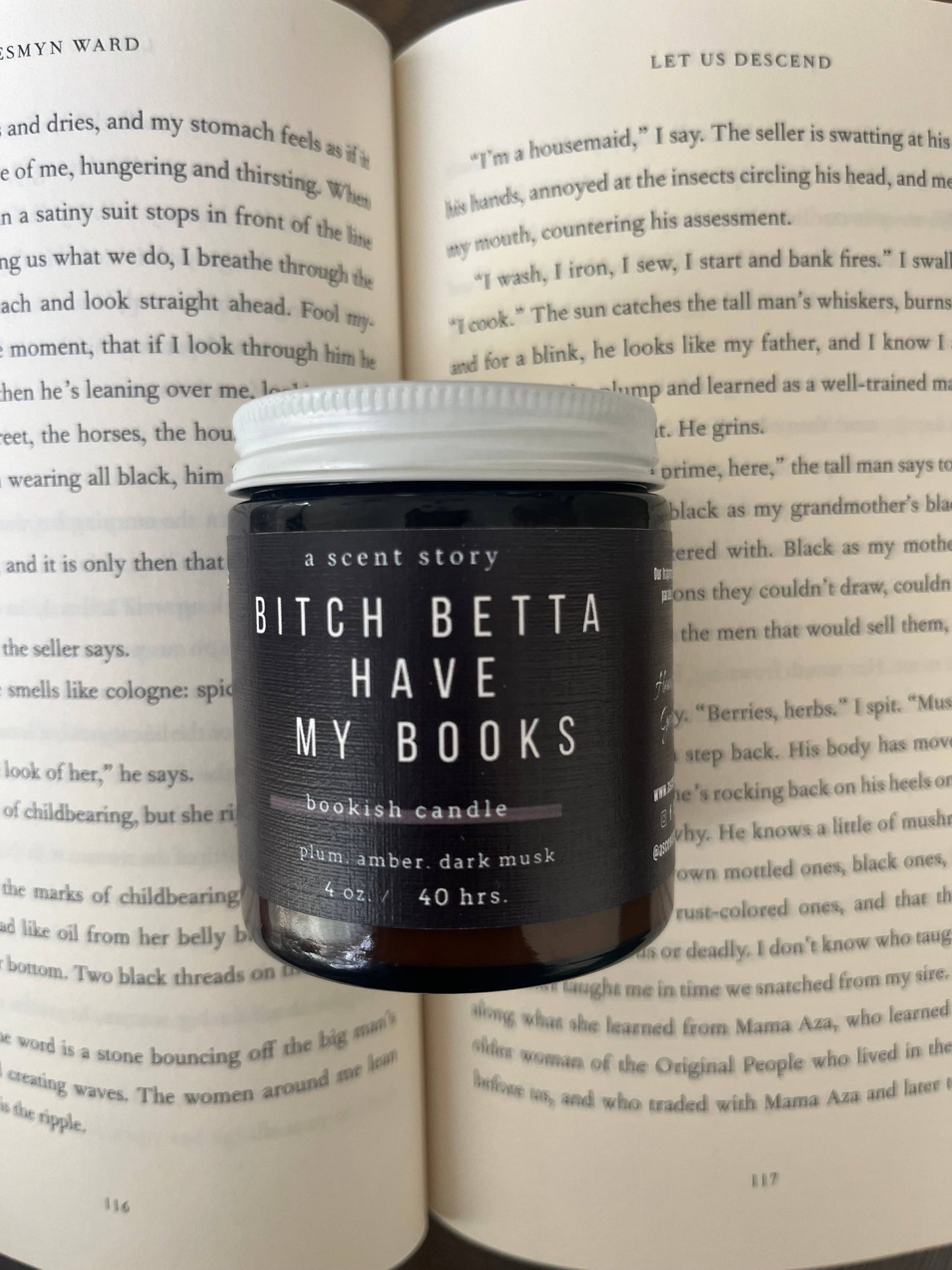 Bitch Betta Have My Books | Bookish Candle