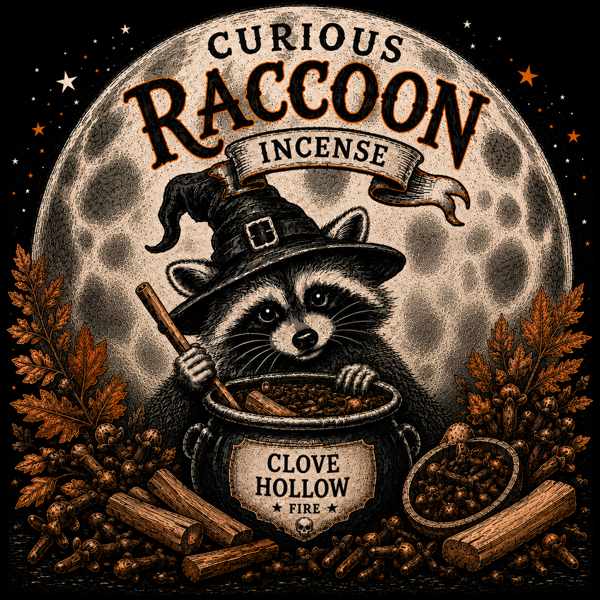 Curious Raccoon Incense