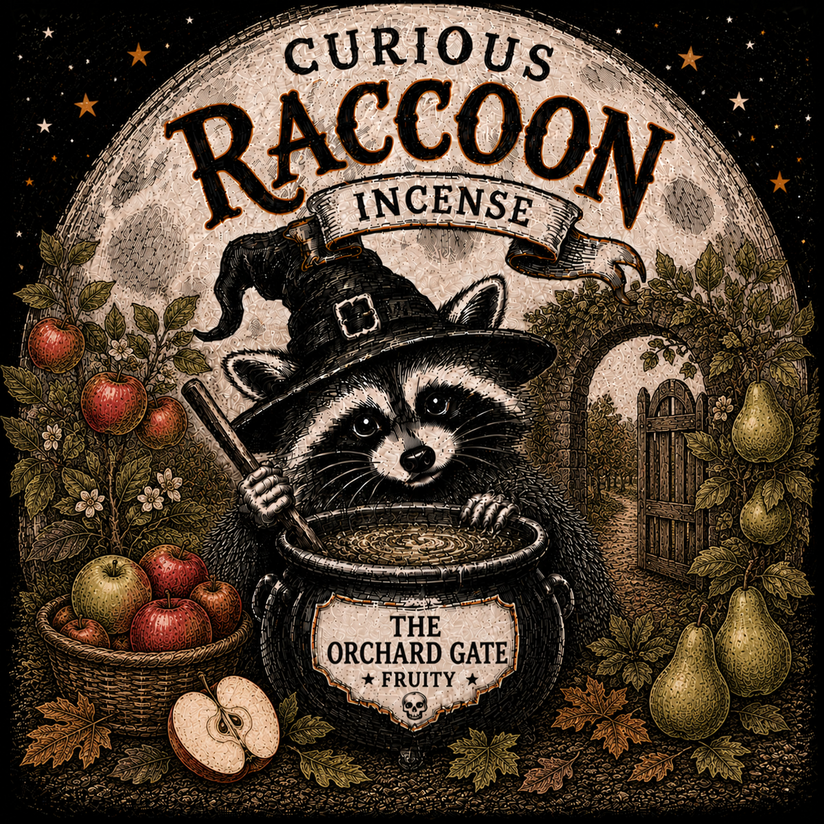 Curious Raccoon Incense