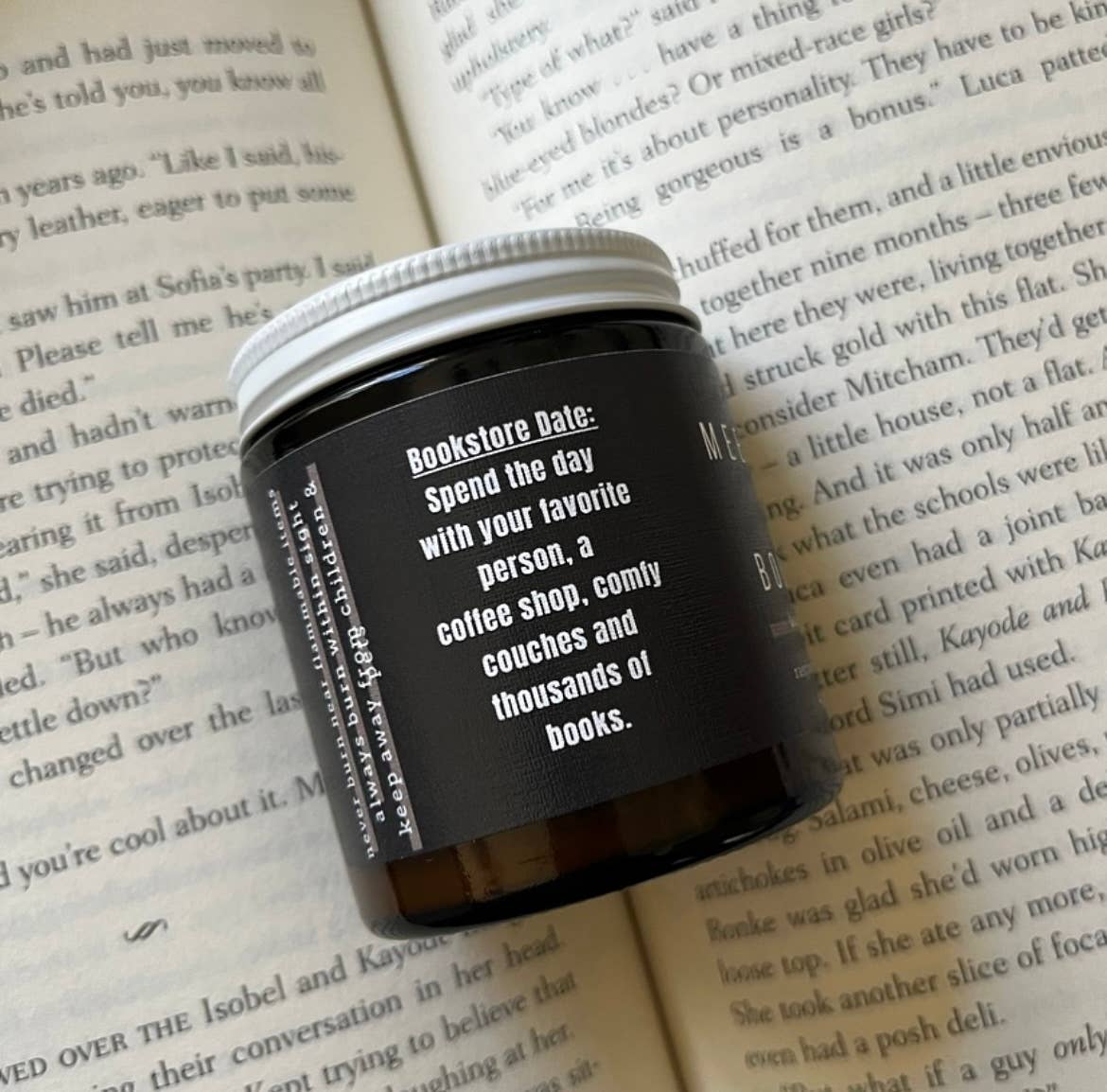 Meet Me at the Bookstore | Bookish Candle