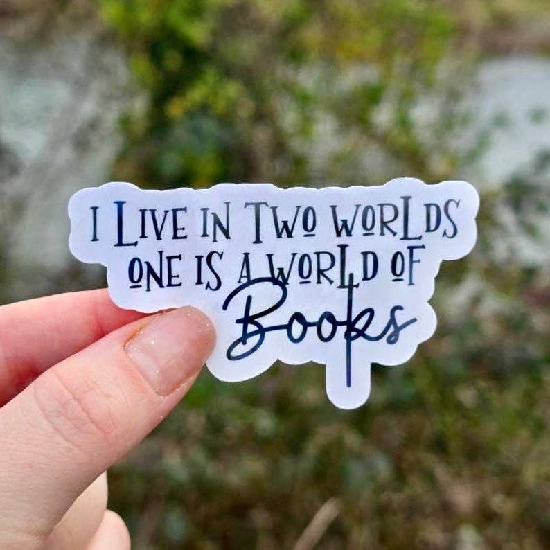 I Live In Two Worlds… Rory Quote Sticker